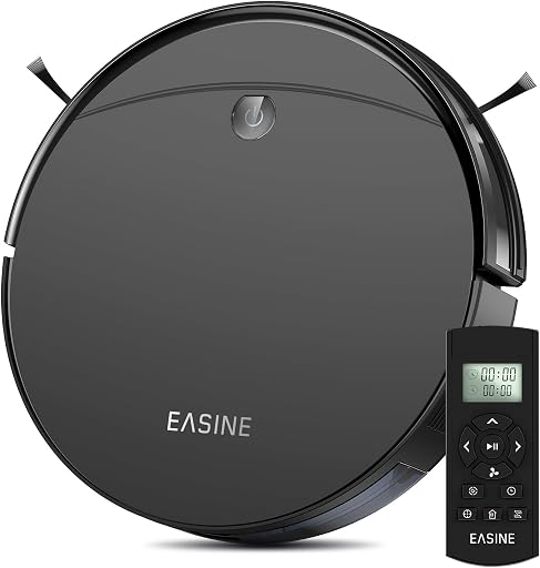 EASINE V10 | 5,000 Pa Robot Vacuum with Gyroscope Navigation