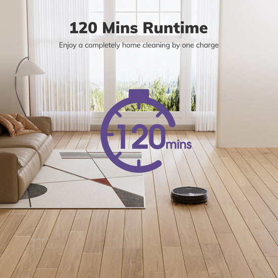 EASINE E3  I  Ultra-Slim Robot Vacuum with Tangle-Free Suction